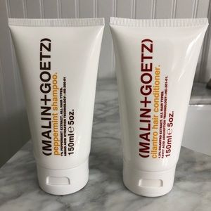 Malin & Goetz shampoo and conditioner